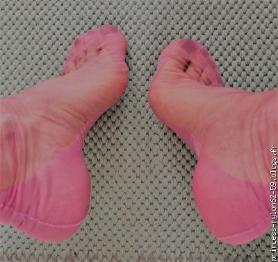 Mes pieds en Nylons