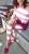 tout en Rose ainsi que mes Bas Nylons...