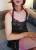 Robe cuir et bas nylon rose